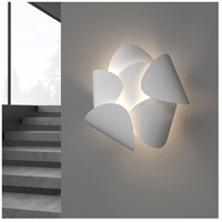 Sonneman 2640.03 Lotus LED 13 inch Satin White Wall Sconce Wall Light 2640.03_App.jpg thumb