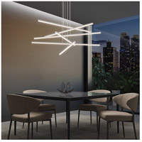Sonneman 2763.16 Stix LED 40 inch Bright Satin Aluminum Pendant Ceiling Light 2763.16_App.jpg thumb