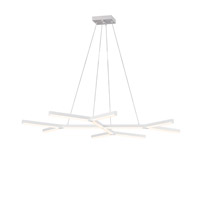 Sonneman 2775.03 Quad-Y LED 47 inch Satin White Pendant Ceiling Light thumb
