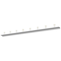 Sonneman 2855.16-SC Votives LED 96 inch Bright Satin Aluminum Wall Bar Wall Light thumb