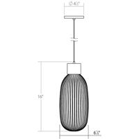 Sonneman 3101.25 Friso LED 7 inch Satin Black Pendant Ceiling Light 3101.25_Diagram.jpg thumb