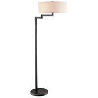 Sonneman Osso 2 Light Floor Lamp in Black Brass 3626.51 thumb