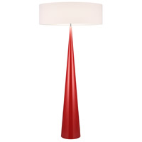 Sonneman Cone 3 Light Floor Lamp in Satin Red 6141.05OL thumb