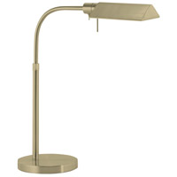 Sonneman 7004.38 Tenda Pharmacy 16 inch 75 watt Satin Brass Table Lamp Portable Light  thumb