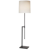Sonneman 7008.51 Palo 47 inch 150 watt Black Brass Floor Lamp Portable Light  thumb
