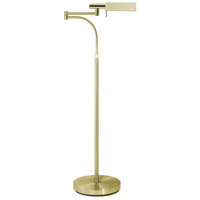 Sonneman E-Tenda 1 Light Floor Lamp in Satin Brass 7012.38 thumb