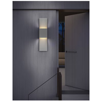 Sonneman 7108.74-WL Flat Box LED 25 inch Textured Gray Indoor-Outdoor Sconce 7108.74-WL_Lifestyle.jpg thumb