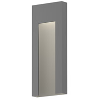 Sonneman 7267.74-WL Inset LED 20 inch Textured Gray Indoor-Outdoor Sconce, Inside-Out thumb