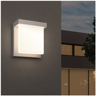 Sonneman 7275.98-WL Glass Glow LED 6 inch Textured White Indoor-Outdoor Sconce, Inside-Out 7275.98-WL_App.jpg thumb