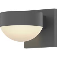 Sonneman 7300.PC.DL.74-WL Reals LED 5 inch Textured Gray Indoor-Outdoor Sconce, Inside-Out thumb