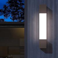 Sonneman 7352.74-WL Box Column LED 22 inch Textured Gray Indoor-Outdoor Sconce, Inside-Out 7352.74-WL_App.jpg thumb