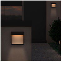 Sonneman 7360.74-WL Square Curve LED 7 inch Textured Gray Indoor-Outdoor Sconce 7360.74-WL_App.jpg thumb