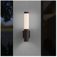 Sonneman 7370.74-WL Round Column LED 19 inch Textured Gray Indoor-Outdoor Sconce 7370.74-WL_App.jpg thumb