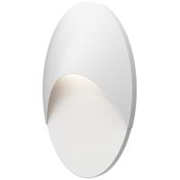 Sonneman 7462.98-WL Ovos LED 10 inch Textured White ADA Sconce Wall Light photo thumbnail