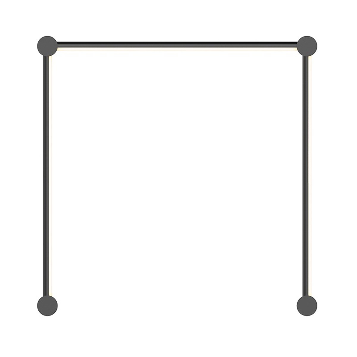 Sonneman 23QSKN122R120PHA Purolinear 360 LED 26.75 inch Satin Black ADA Wall Bar Light Wall Light