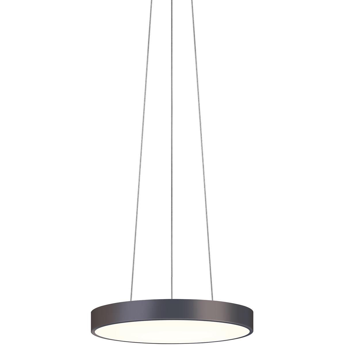 Sonneman 2740.32-J20 Pi LED 16 inch Black Bronze Pendant Ceiling Light in Add 20 ft. Cord