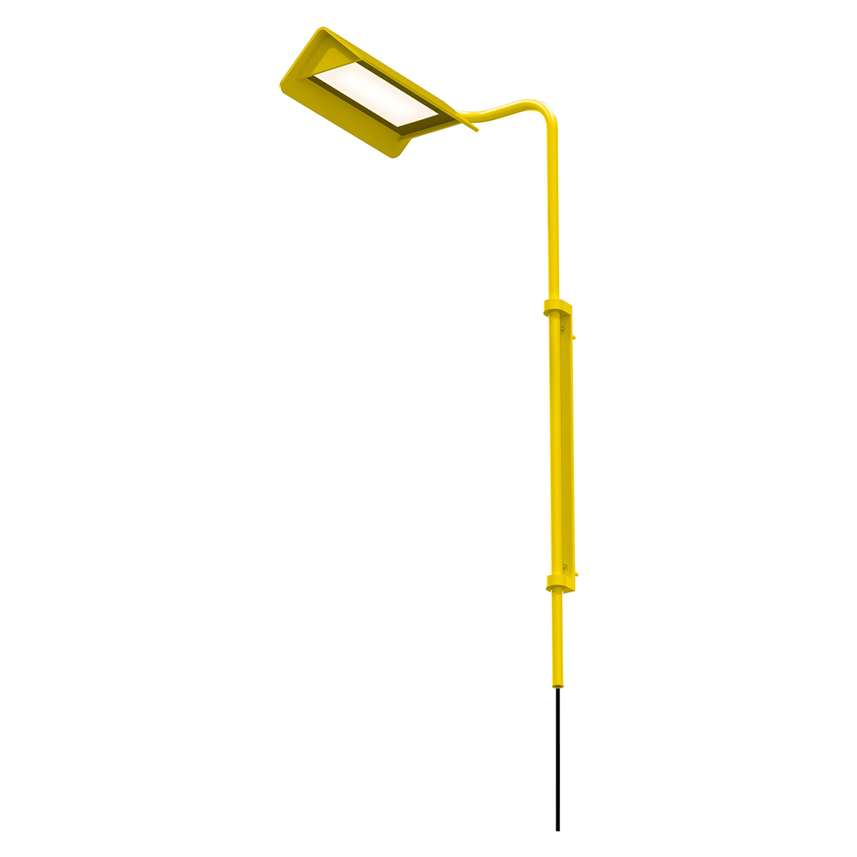 yellow task lamp