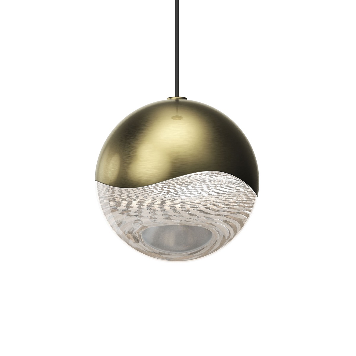 Sonneman 2910.14-LRG Grapes LED 3.75 inch Brass Pendant Ceiling Light in Large