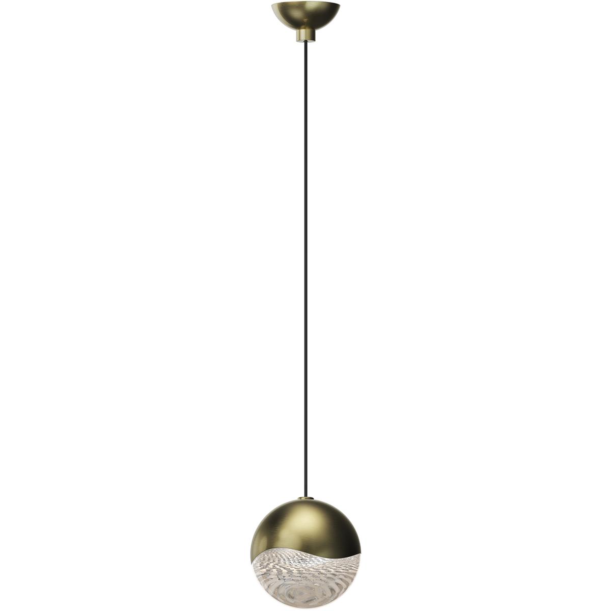 Sonneman 2910.14-MED Grapes LED 3.25 inch Brass Pendant Ceiling Light in Medium