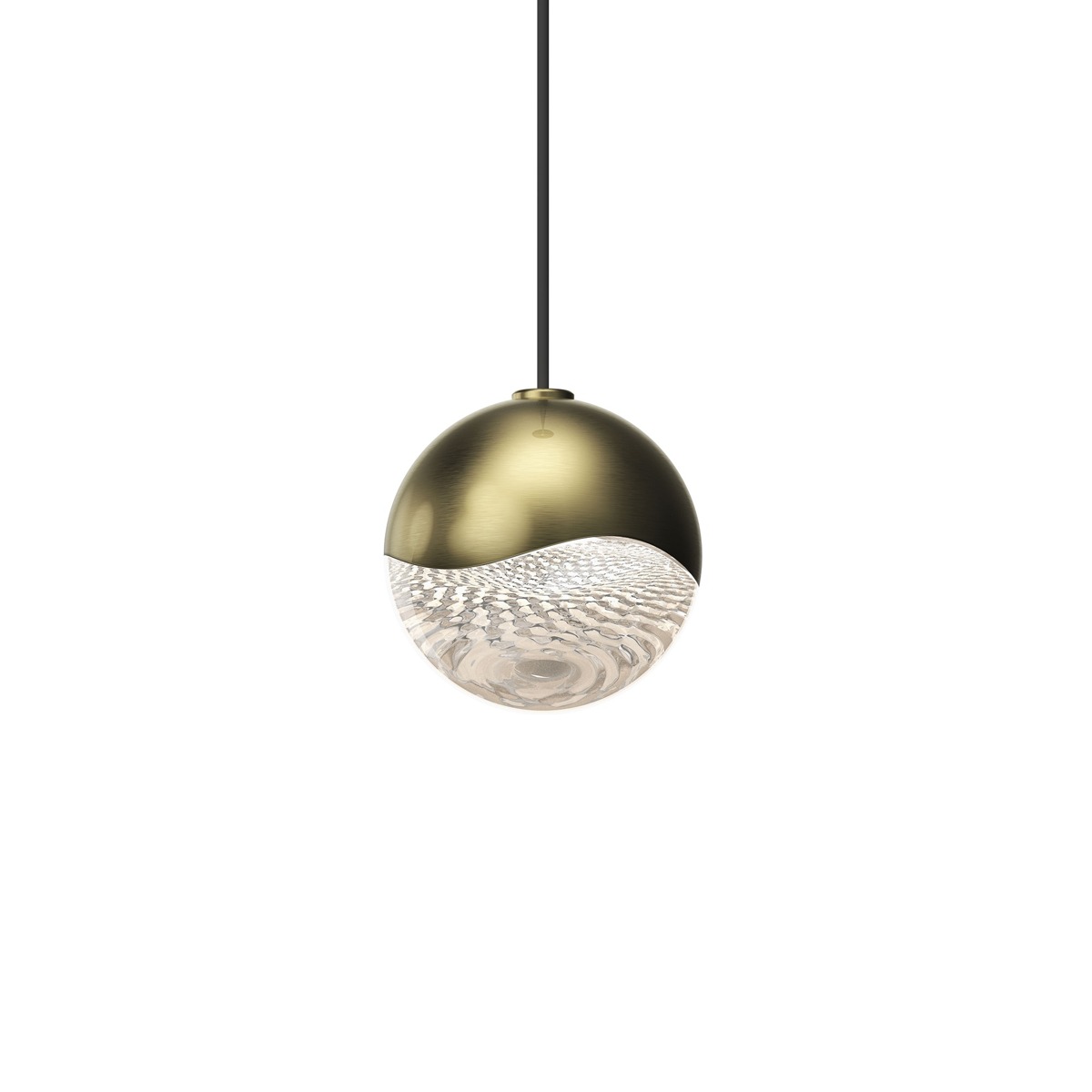 Sonneman 2910.14-SML Grapes LED 2.5 inch Brass Pendant Ceiling Light in Small