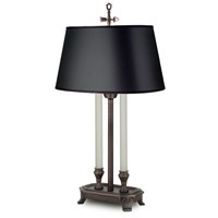 Stiffel DL-6658-6689-AOB Signature 28 inch 150 watt Antique Old Bronze Desk Lamp Portable Light photo thumbnail