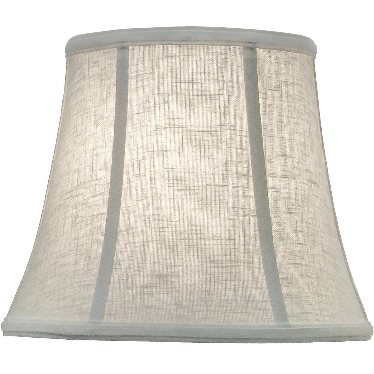 ST101 8 x 12 x 10 in. Softback Modified Bell Lamp Shade, Cream Aberdeen