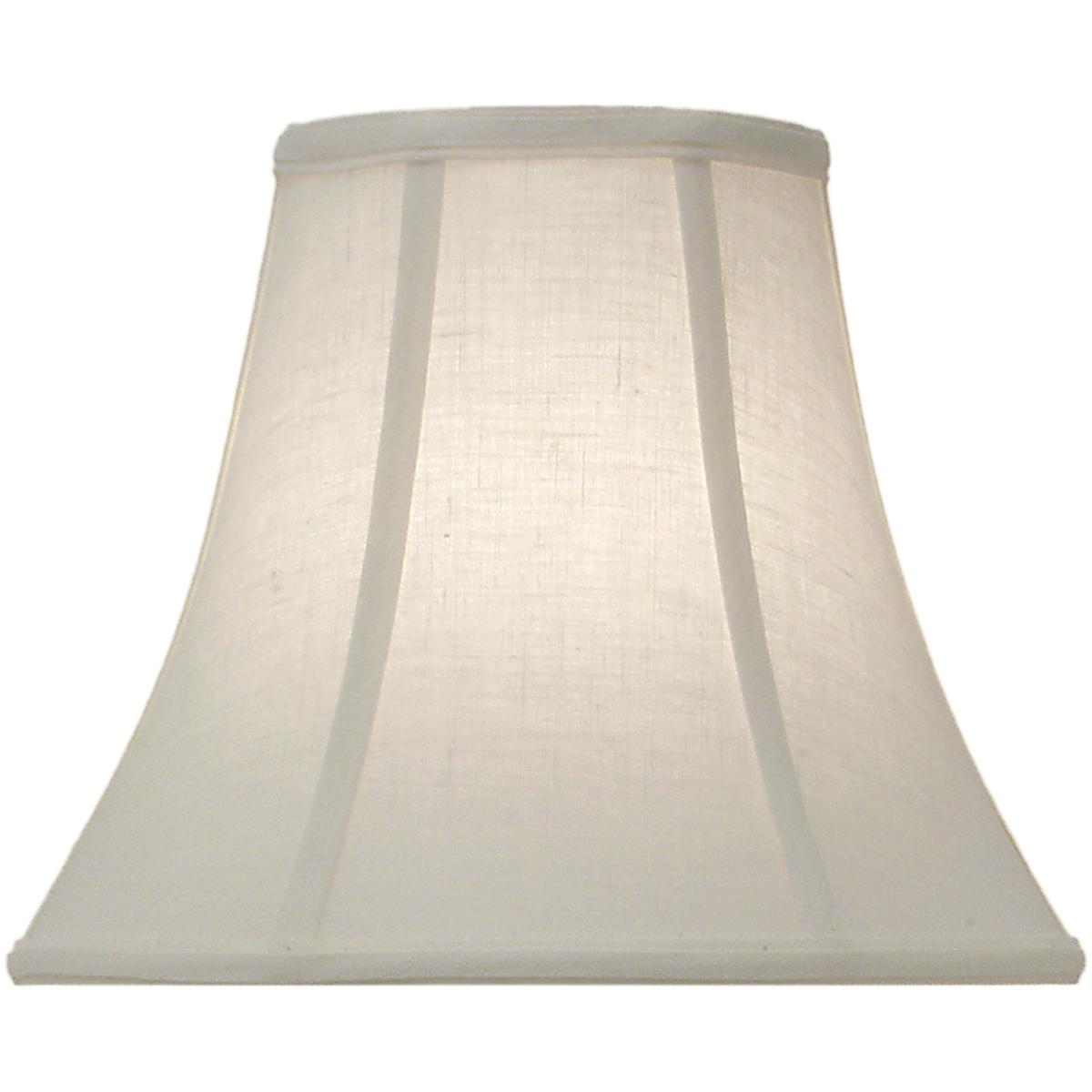 ST125 6 x 12 x 10 in. Softback Bell Lamp Shade, Cream Aberdeen
