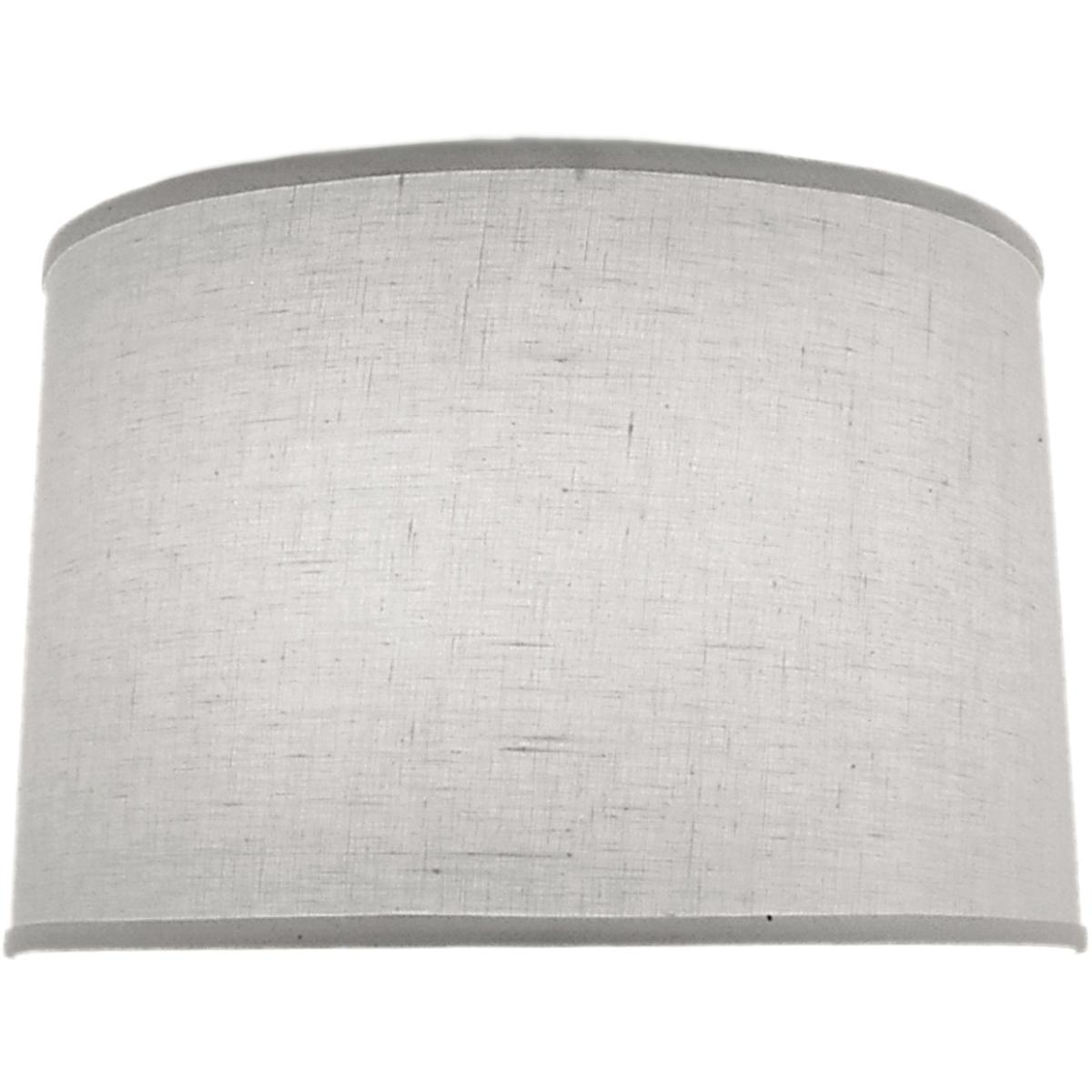 ST127 16 x 17 x 11 in. Hardback Drum Lamp Shade, Cream Aberdeen