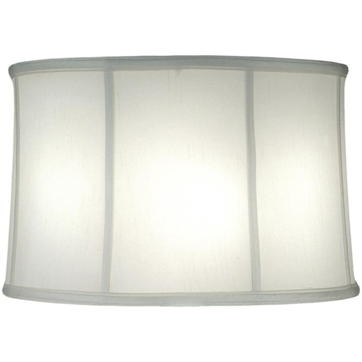 ST3 15 x 16 x 10 in. Softback Drum Lamp Shade, Off White Camelot