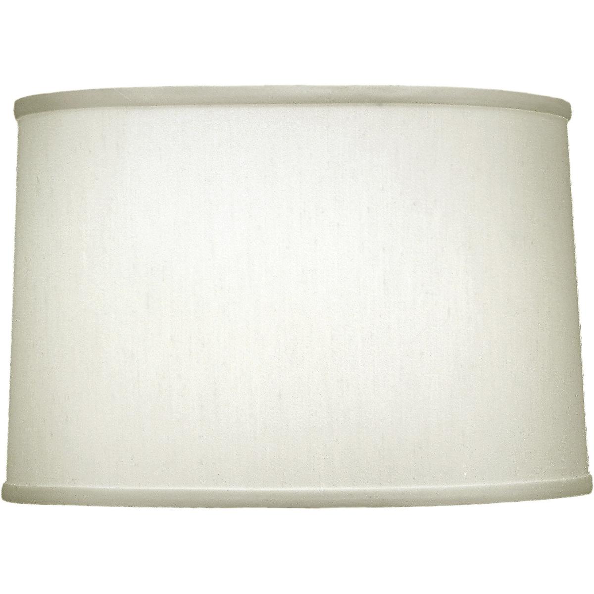 ST68 10 x 11.x 8 in. Hardback Drum Lamp Shade, Pearl Supreme Satin