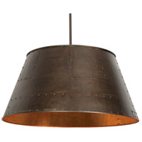 Stonegate SINDP01MB-RB Industry 2 Light 24 inch Hand Rubbed Bronze Pendant Ceiling Light photo thumbnail