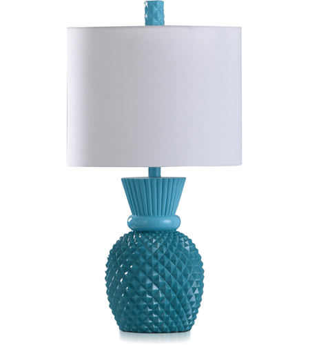 Kahiki Blue Table Lamp Portable Light, Stylecraft Home Collection Table Lamps