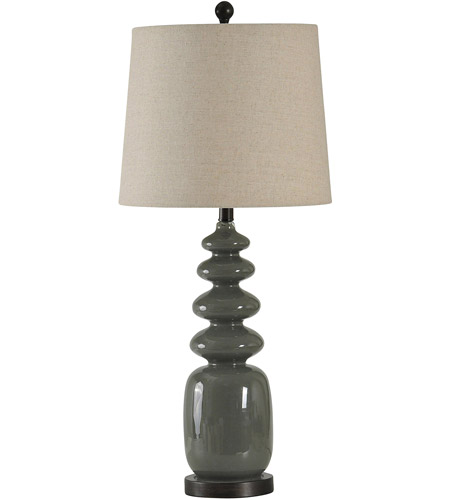 dark gray table lamp