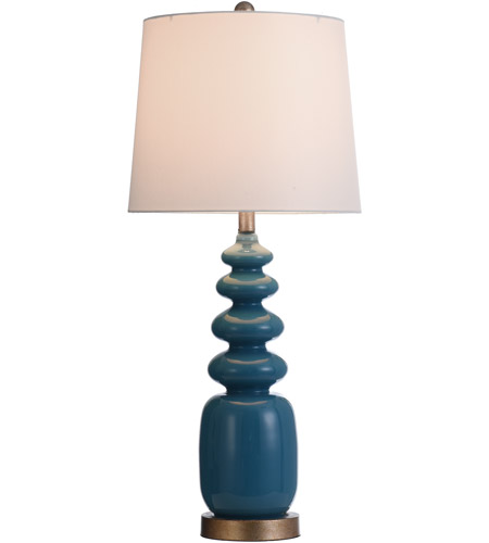 StyleCraft Home Collection L311031DS Signature 32 inch 150 watt Bluenote Table Lamp Portable Light photo