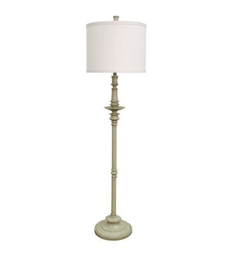 StyleCraft Home Collection L711009DS Cameron 66 inch 150.00 watt Washed Gray Floor Lamp Portable Light photo