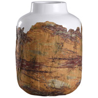 StyleCraft Home Collection AC11494DS Canyon 14 inch Vase photo thumbnail