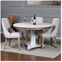 StyleCraft Home Collection DFF20026DS Dann Foley 48 X 30 inch Whitewash and Light Brown Dining Table alternative photo thumbnail
