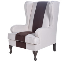 StyleCraft Home Collection DFF20048DS Dann Foley Espresso Brown Accent Chair photo thumbnail