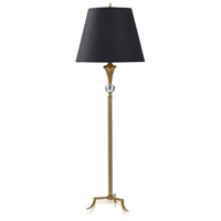 StyleCraft Home Collection DFL731484DS Dann Foley 48 inch 150.00 watt Polished Brass and Clear Floor Lamp Portable Light photo thumbnail