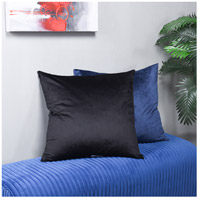 StyleCraft Home Collection DFS10024DS Dann Foley 24 inch Black Decorative Pillow alternative photo thumbnail