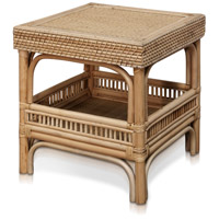 StyleCraft Home Collection ISF25549DS Jace 19 X 19 inch Natural Rattan Finish Side Table photo thumbnail