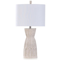 StyleCraft Home Collection L330508DS Brie 32 inch 100.00 watt Wood Table Lamp Portable Light photo thumbnail