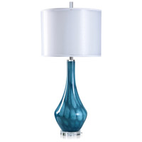 StyleCraft Home Collection L331024DS Cameron 35 inch 150.00 watt Blue Table Lamp Portable Light photo thumbnail