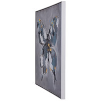StyleCraft Home Collection WI33794DS Cameron Black and Gray and White and Gold and Blue Wall Art alternative photo thumbnail