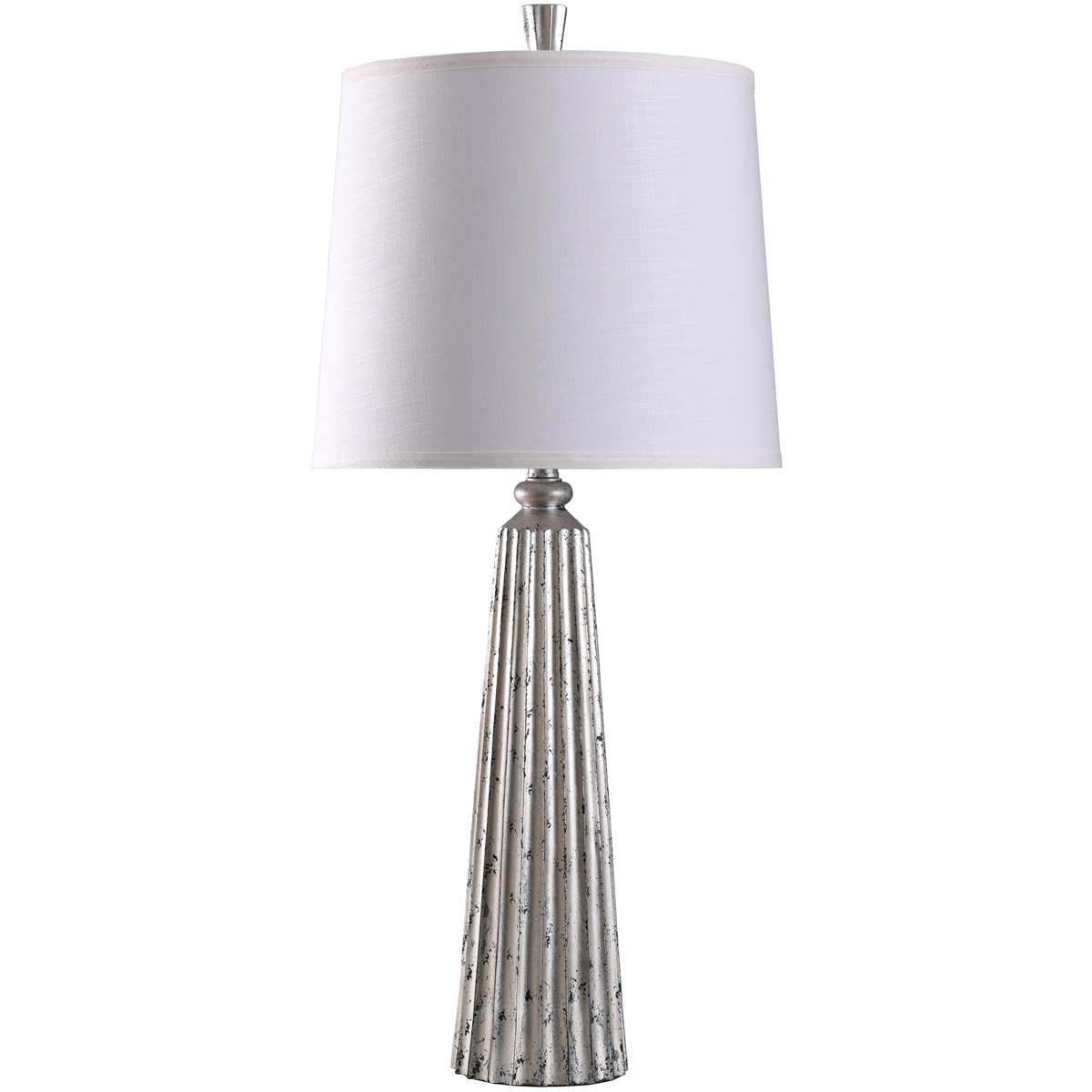 Lighting New York R-DFL331324DS StyleCraft Home Collection Dann Foley 150.00 watt Antique Silver and Black Table Lamp Portable Light  DFL331324DS - Op