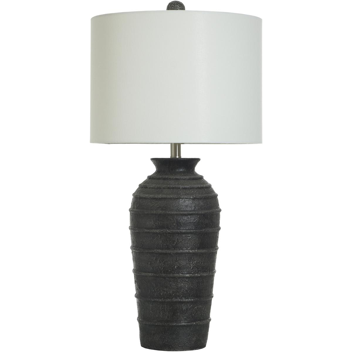 StyleCraft Home Collection KHL333620DS Hampton 32 inch 150.00 watt Matte Black Table Lamp Portable Light