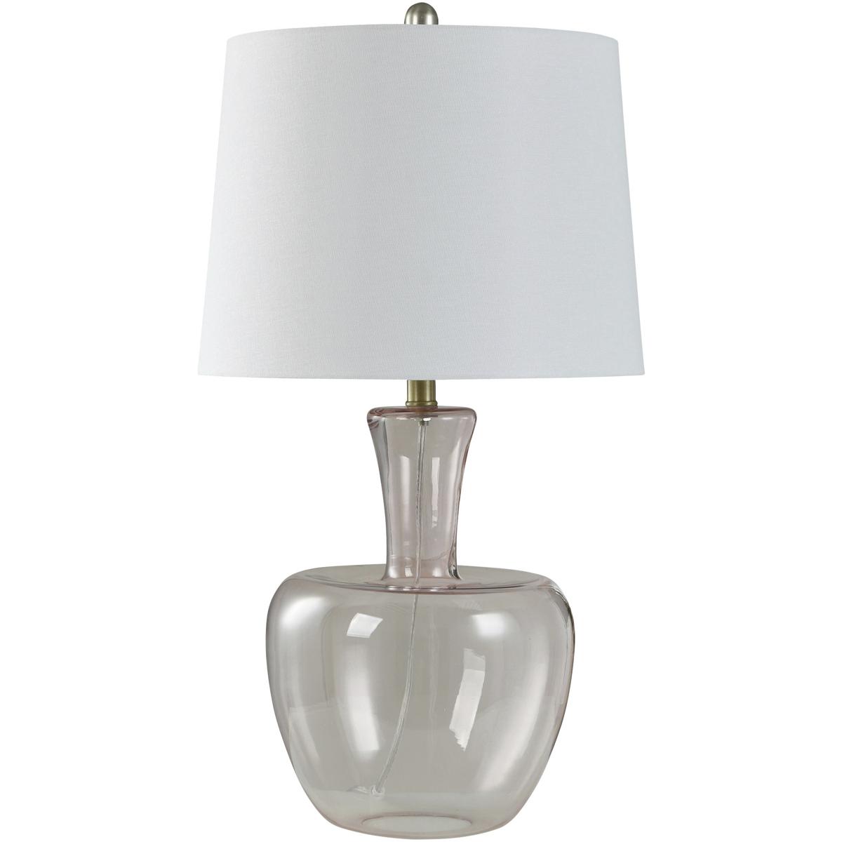Lighting New York R-L211455DS StyleCraft Home Collection Blush 27 inch 150.00 watt Pink Table Lamp Portable Light L211455DS - Open Box