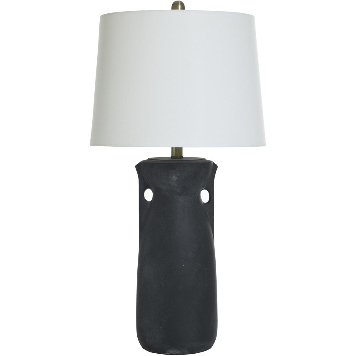 StyleCraft Home Collection L333551DS Arlo 30 inch 150.00 watt Matte Black Table Lamp Portable Light
