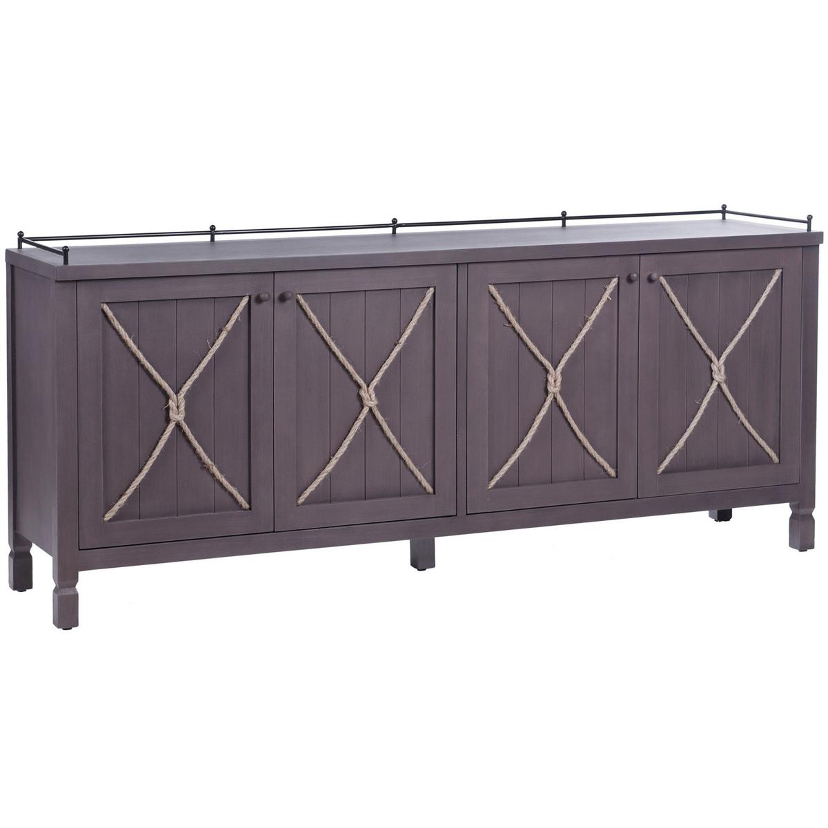 StyleCraft Home Collection SF26438DS Hector 16.93 inch Brown and Natural Sideboard