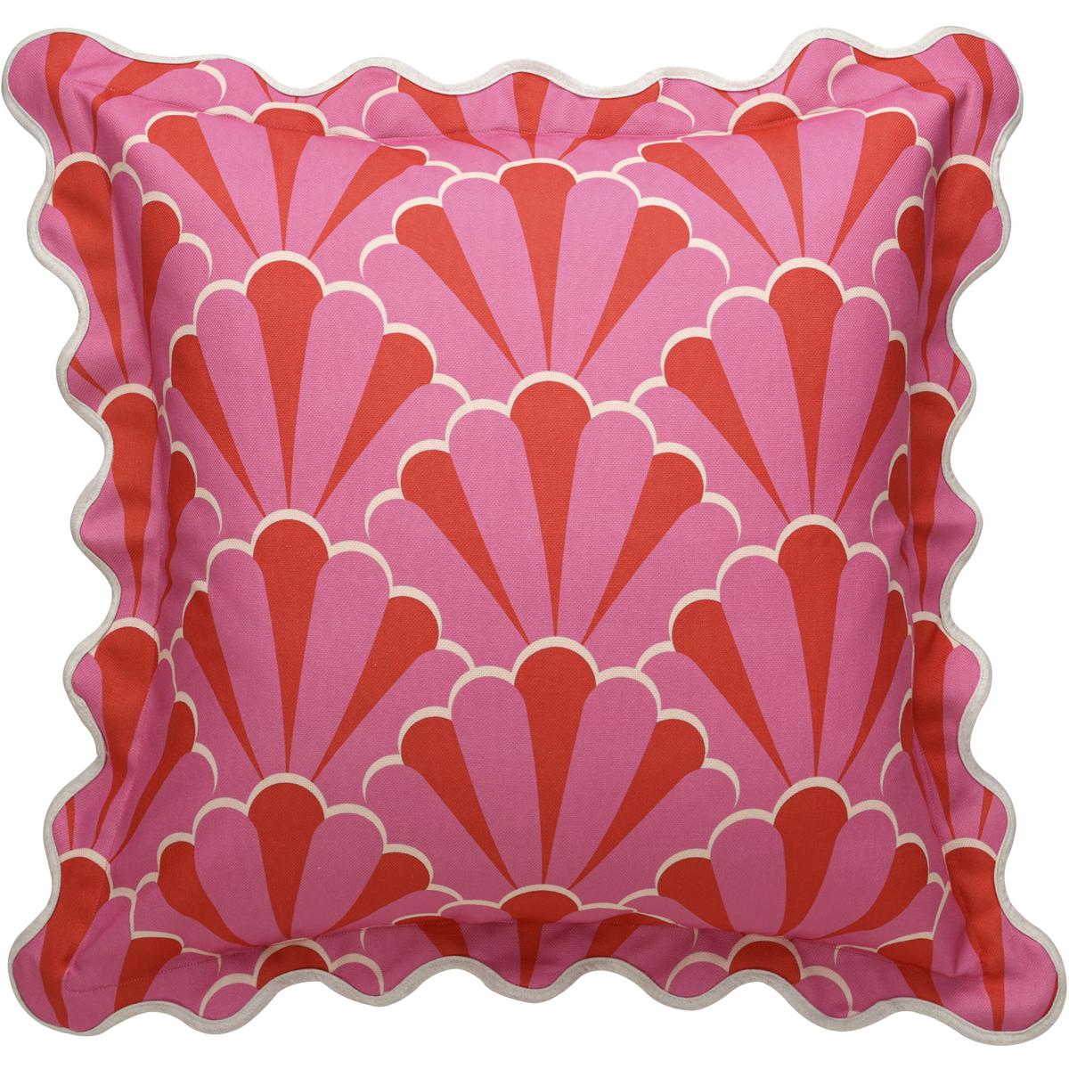 StyleCraft Home Collection TDS10217DS Lisa Ray 30 X 7 inch Multi and Pink and Red Pillow